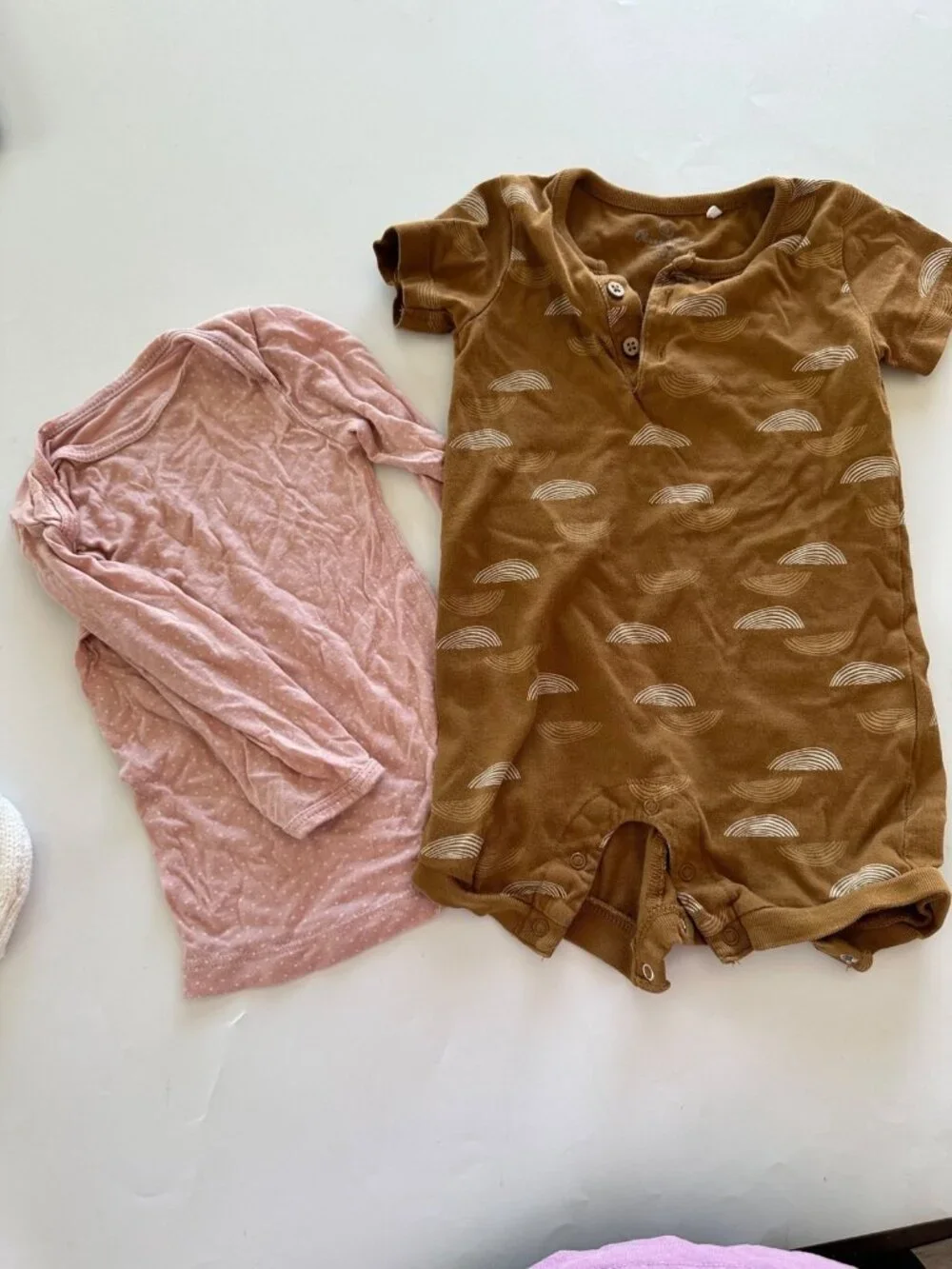 Lux Brand Boho Baby Clothing Bundle Sustainable 9-18 months